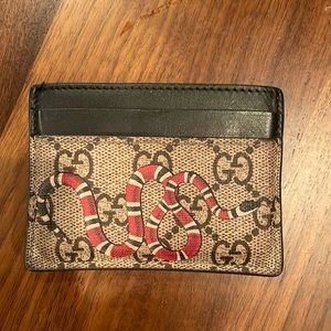 Gucci Snake Card Wallet